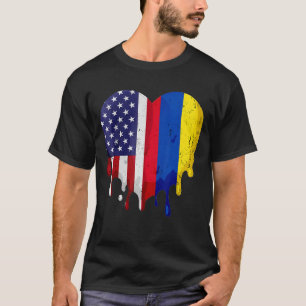 T-shirt Le drapeau du Mois du patrimoine hispanique colomb