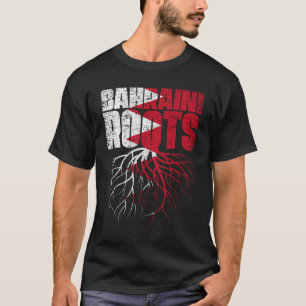 T-shirt Le drapeau du patrimoine bahreïni racine