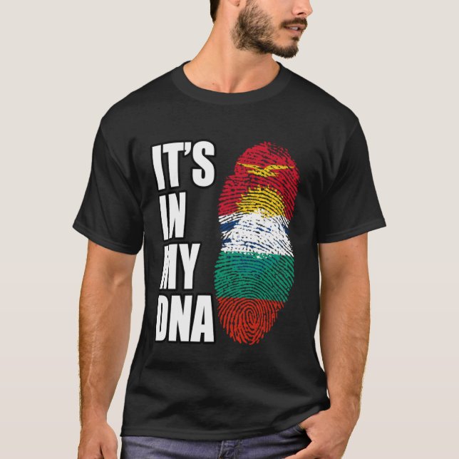 T-shirt Le Drapeau Du Patrimoine De L'ADN De La Bulgarie E (Devant)