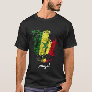 T-shirt le drapeau du Sénégal