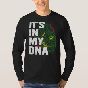 T-shirt Le drapeau mauritanien est dans mon ADN