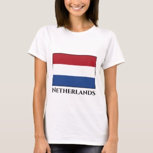 T-shirt Le drapeau Pays-Bas (néerlandais)