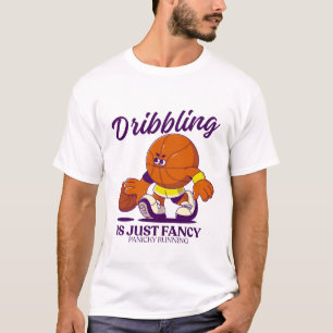 T-shirt Le dribbling est juste une panique fantaisie