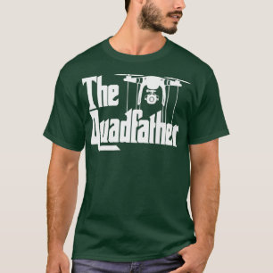 T-shirt Le drone drone drone père Quadfather