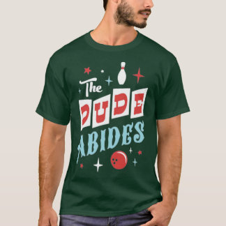T-shirt Le Dude Abides Retro