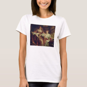T-shirt Le duo (huile sur la toile)