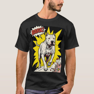 T-shirt Le Fantôme Blanc : Graphisme de Portrait de Dogo A