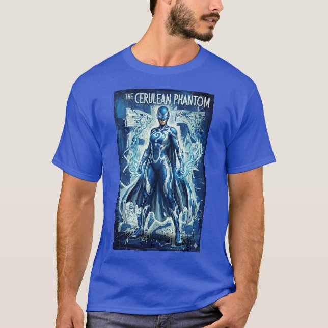 T-shirt Le Fantôme Céruléen (Devant)