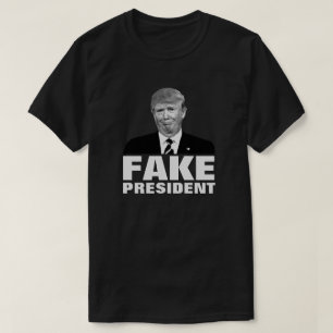 T-shirt Le FAUX PRÉSIDENT de Donald Trump pour des