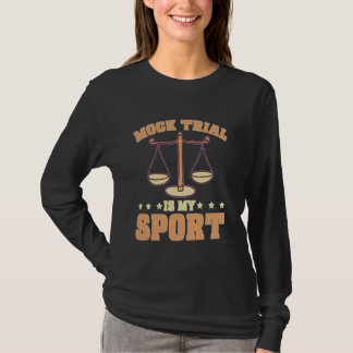 T-shirt Le Faux procès est mon avocat de l'école de droit 
