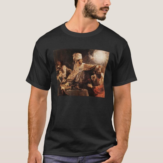 T-shirt Le festin du Belshazzar (Devant)