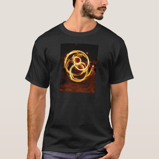 T-shirt Le feu de rotation - résumé (Devant)