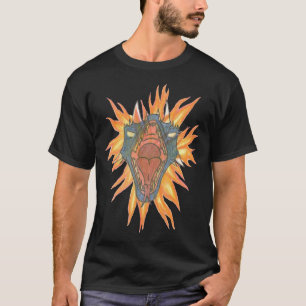 T-shirt Le feu du dragon