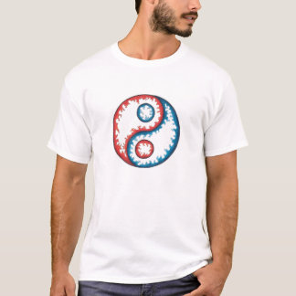 T-shirt Le feu et glace