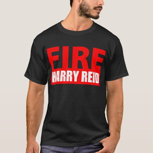 T-shirt Le feu Harry Reid (Devant)