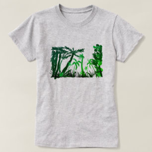 T-shirt Le feuillage de la jungle