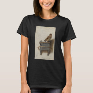 T-shirt Le Finch d'or par Carel Fabritius Oiseaux Peinture