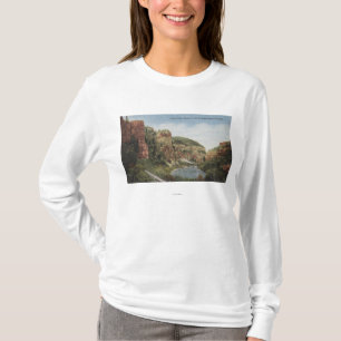 T-shirt Le fleuve Colorado, Co - falaises d'écho