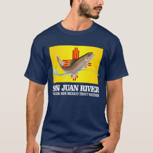 T-shirt Le fleuve San Juan (Trout Waters première)