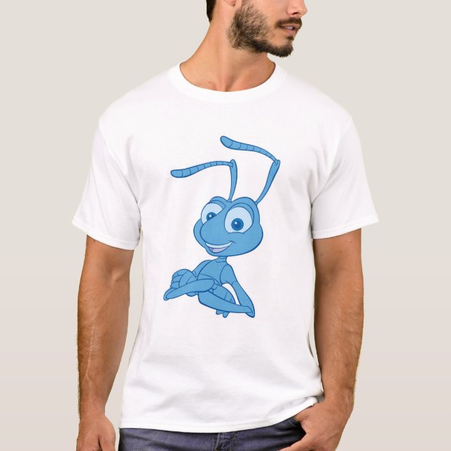 T-shirt Le Flik de la vie d'un cochon aux bras croisé Disn (Devant)