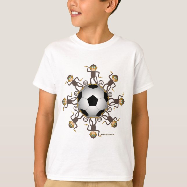 T-shirt Le football (Devant)