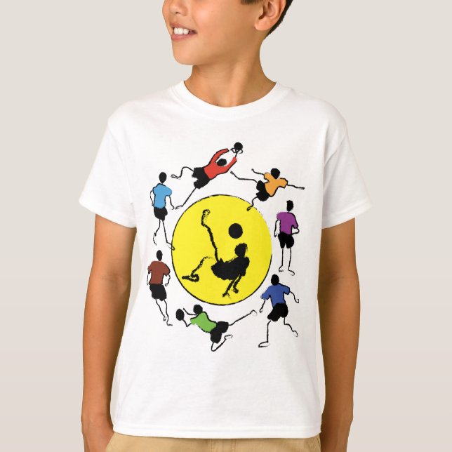 T-shirt Le football (Devant)