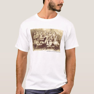 T-shirt Le football 1888 d'UMass