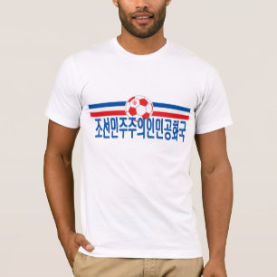 T-shirt Le football 2010 de la Corée du Nord