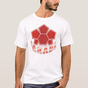 T-shirt Le football Canada