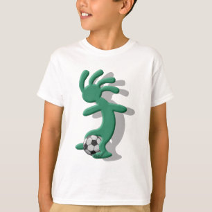 T-shirt Le football de Kokopelli