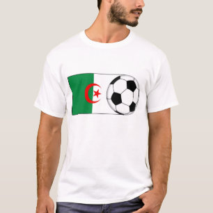 T-shirt Le football de l'Algérie