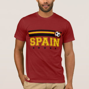T-shirt Le football de l'Espagne