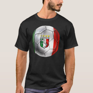 T-shirt Le football de l'Italie