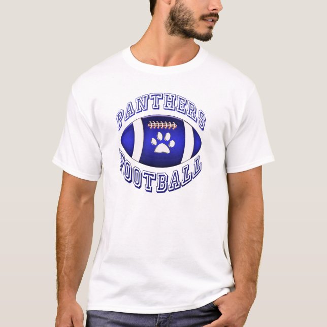 T-shirt Le football de panthères (Devant)