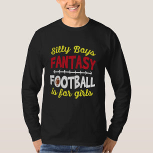 T-shirt Le Football D'Imaginaire Est Pour Les Filles Drôle
