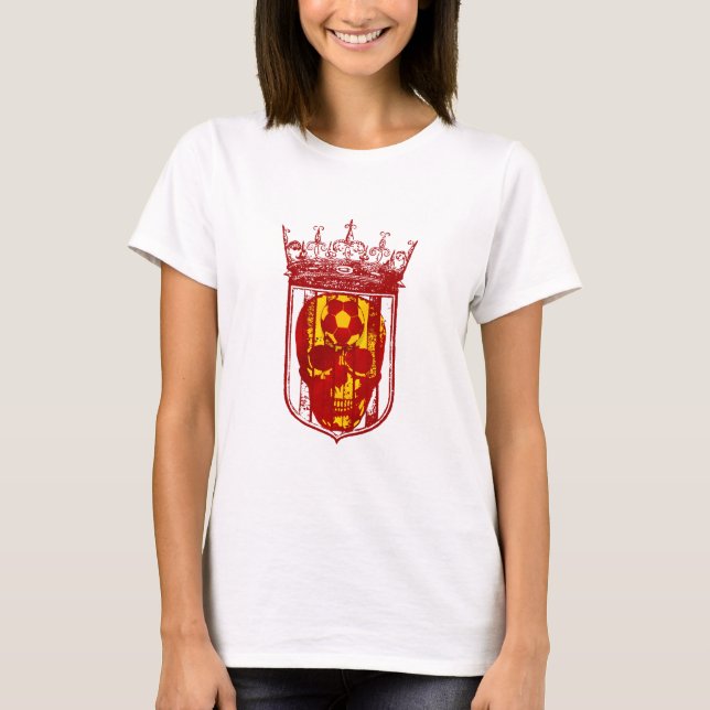 T-shirt Le football espagnol de noyau dur évente des (Devant)