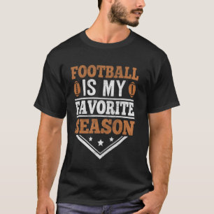 T-shirt Le football est ma saison préférée