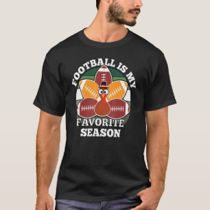 T-shirt Le Football Est Ma Saison Préférée Chute Turquie B