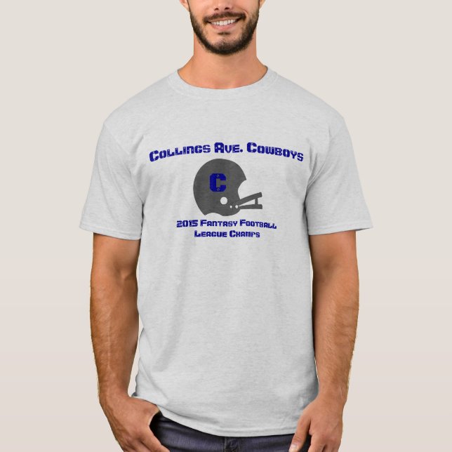 T-shirt Le football personnalisable d'imaginaire mâche le (Devant)