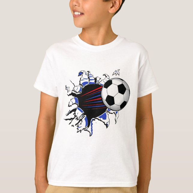 T-SHIRT LE FOOTBALL SUPERBE DE COUP-DE-PIED (Devant)