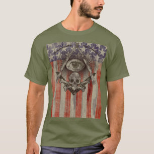T-shirt Le franc-maçon de Hiram Abiff avec l'Américain