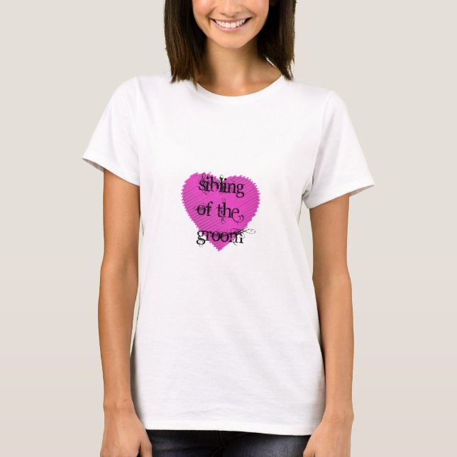 T-shirt Le frère de la chambre (Devant)