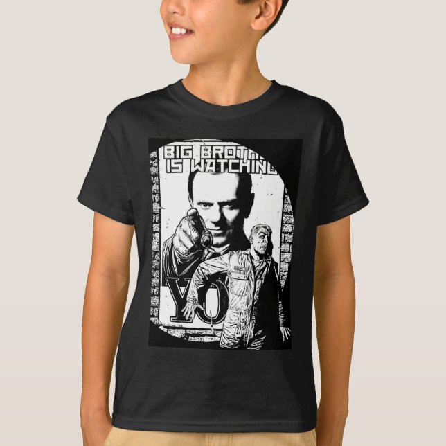 T-shirt Le frère observe (Devant)