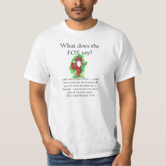T-shirt Le Froggy est allé une 17ème Réunion de Courtin