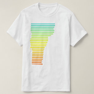T-shirt le froid du Vermont se fanent