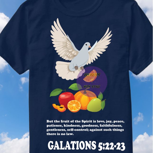 T-shirt Le Fruit de l'Esprit Écriture - Bible (Créateur téléchargé)