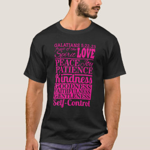 T-shirt Le Fruit De L'Esprit Galates 5 22 23 T Chemise