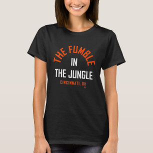 T-shirt Le Fumble dans la Jungle Football de Cincinnati