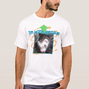 T-shirt Le furet mignon décrit des énonciations et des