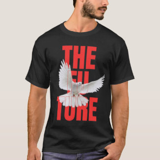 T-shirt Le futur – Citation de typographie motivante |
